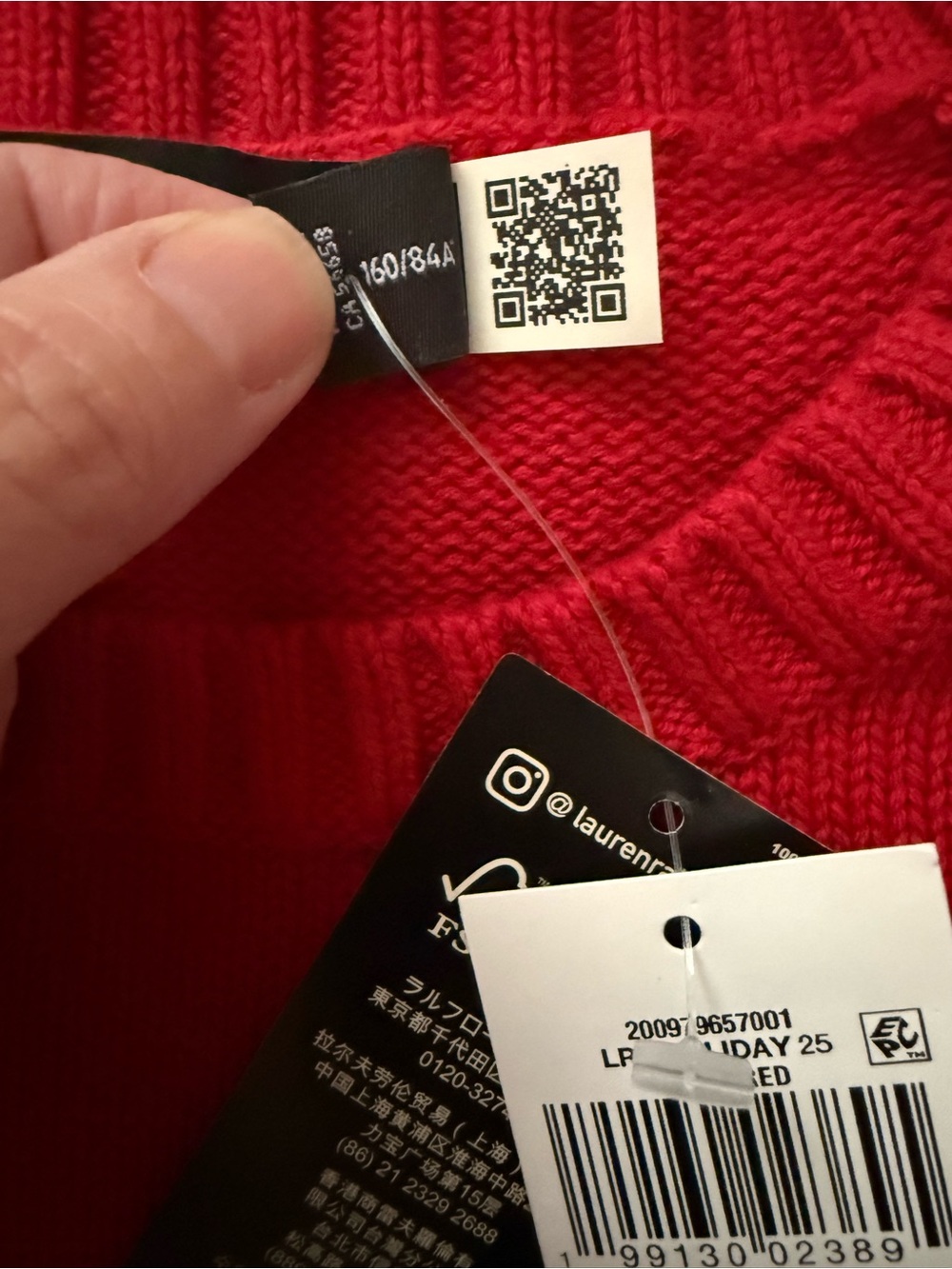Lauren Ralph Lauren Dog Sweater Crewneck Red New With Tags. 🏷️ Small - Picture 6 of 12